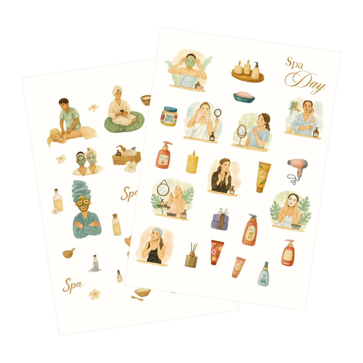 Adesivos Enjoy - Spa Day