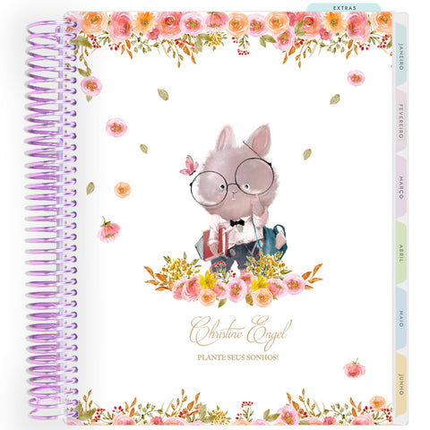 Planner Personalizado Animals - Nerd - Lilás