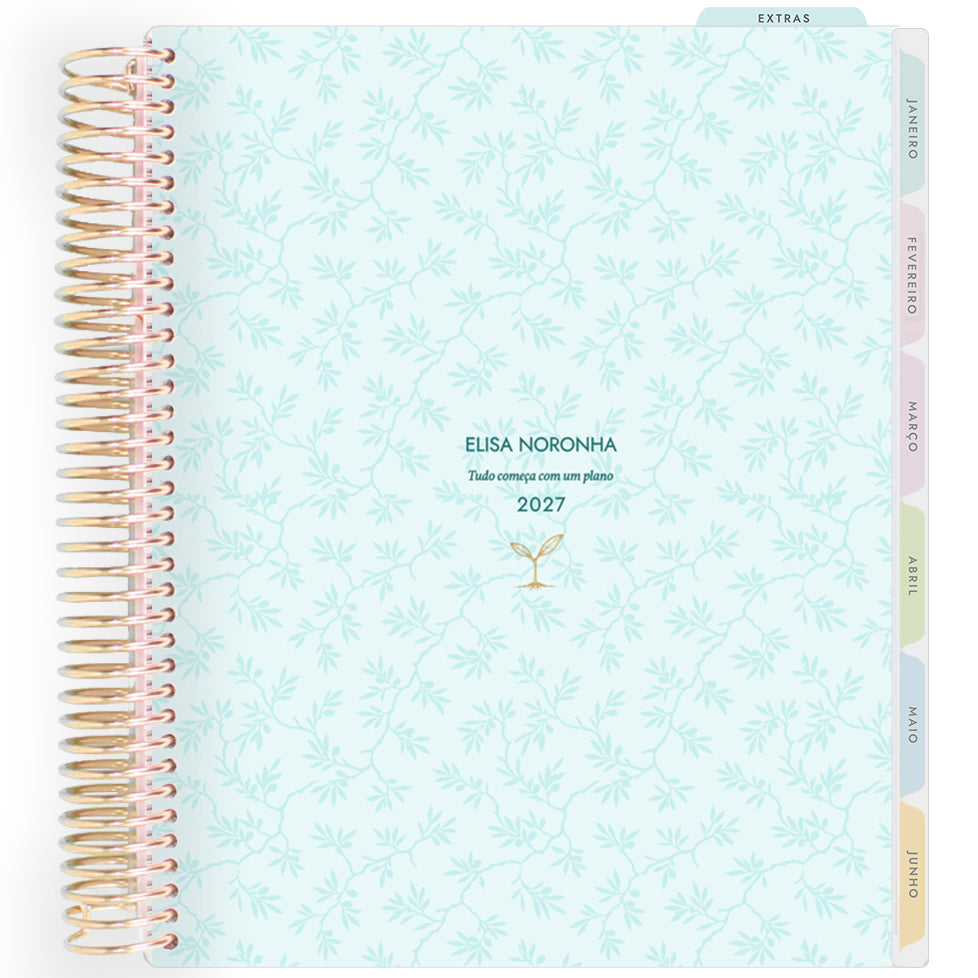 Planner Personalizado Become Classic - Classic - Dourado