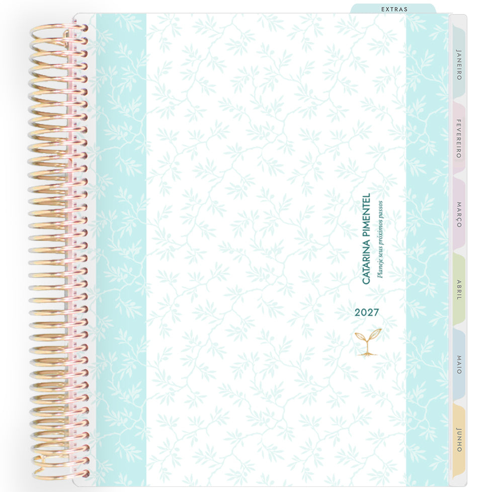 Planner Personalizado Become Classic - Colors - Dourado