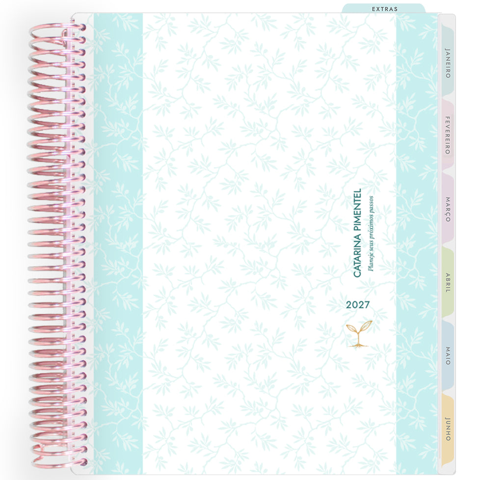 Planner Personalizado Become Classic - Colors - Rose Gold