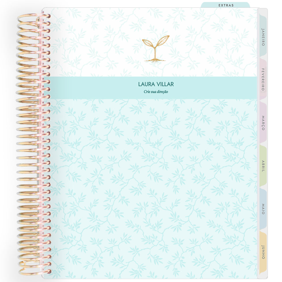 Planner Personalizado Become Classic - Minimal - Dourado