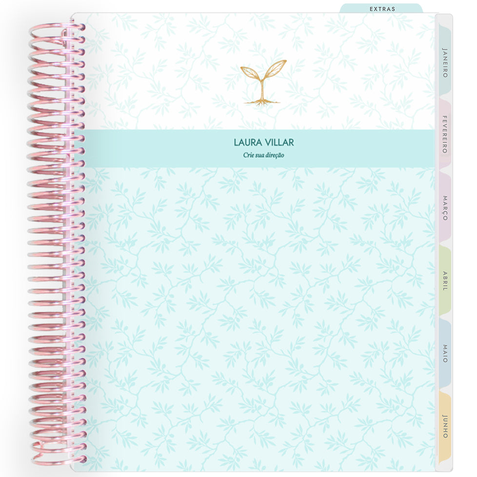 Planner Personalizado Become Classic - Minimal - Rose Gold