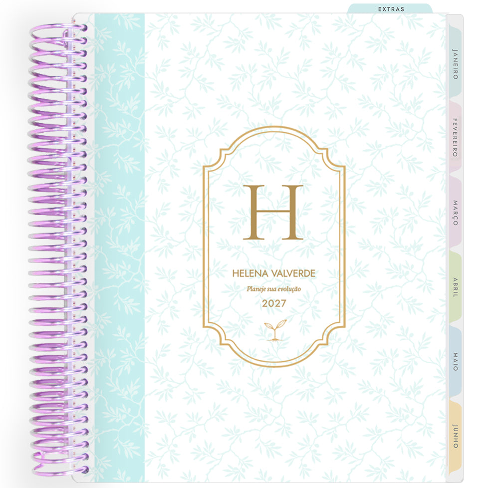 Planner Personalizado Become Classic - Monogram - Lilás