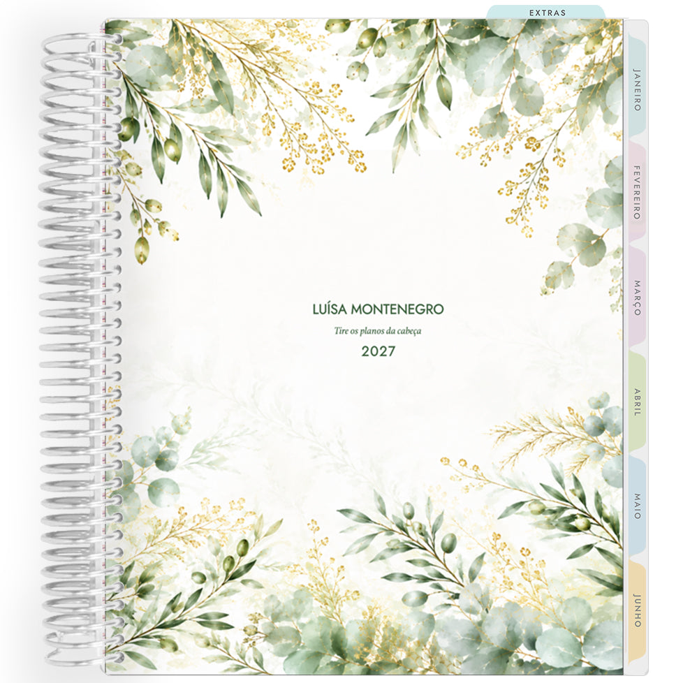 Planner Personalizado Become Olive - Classic - Prateado