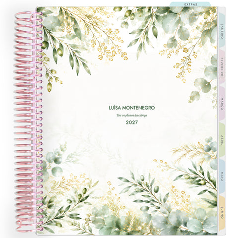 Planner Personalizado Become Olive - Classic - Rose Gold