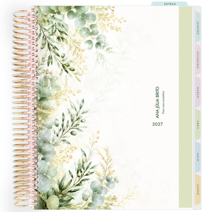 Planner Personalizado Become Olive - Colors - Dourado