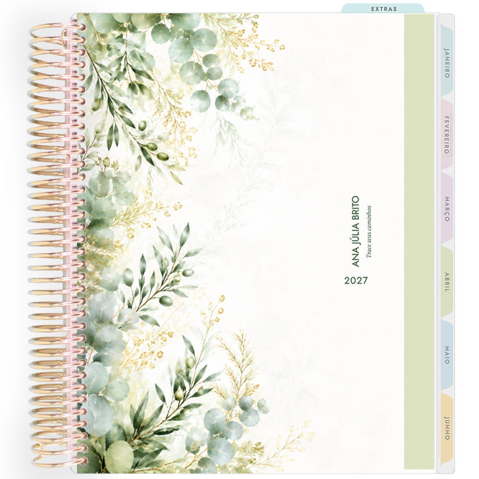 Planner Personalizado Become Olive - Colors - Dourado
