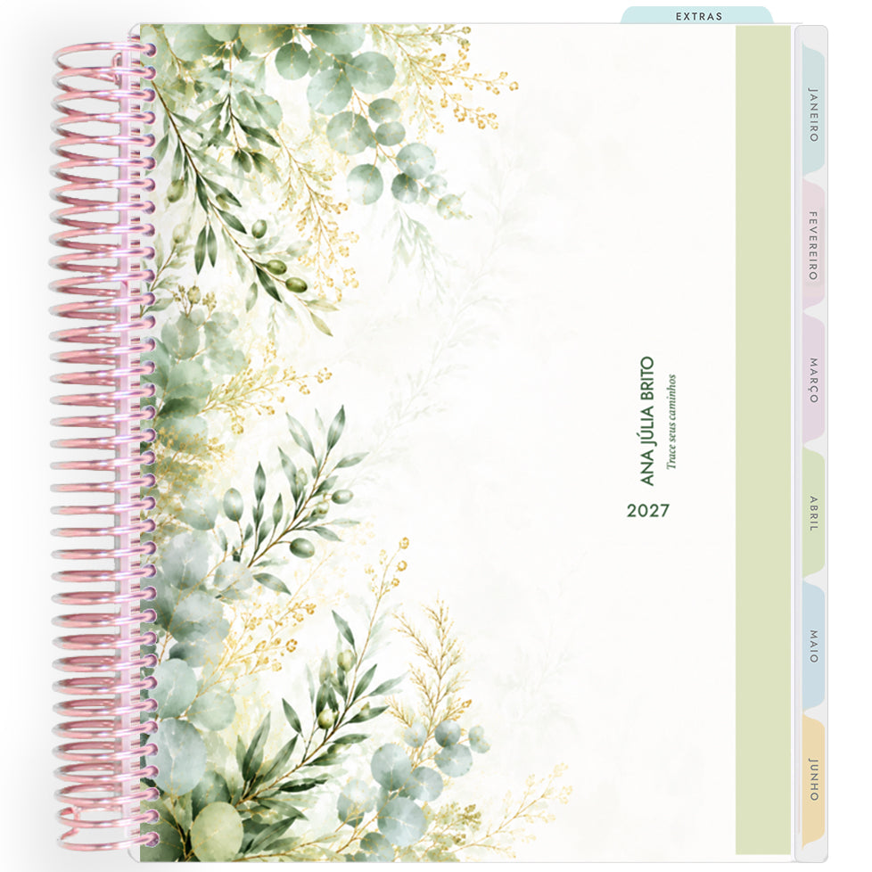 Planner Personalizado Become Olive - Colors - Rose Gold