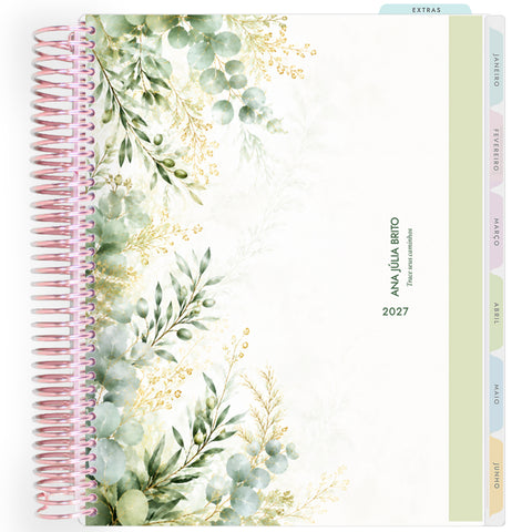 Planner Personalizado Become Olive - Colors - Rose Gold