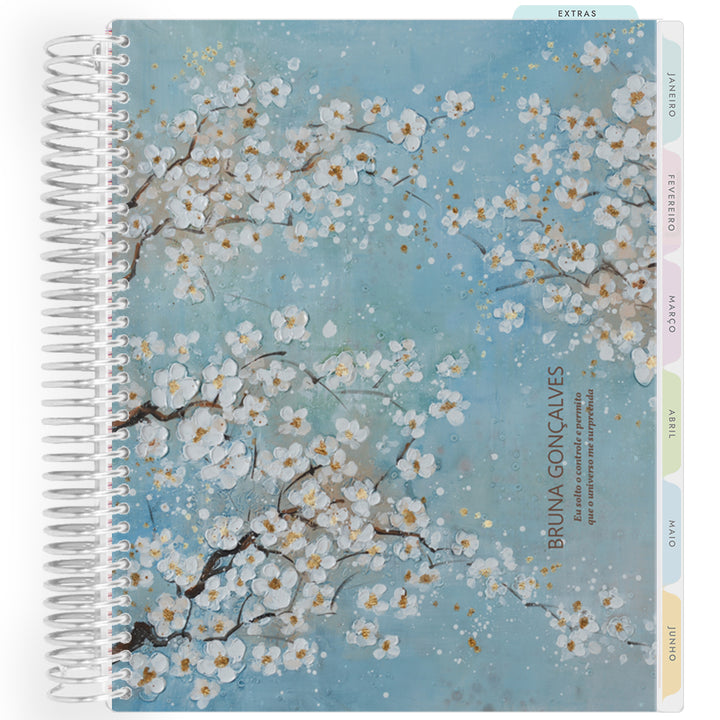 Planner Personalizado Bloom - Hanami - Prateado