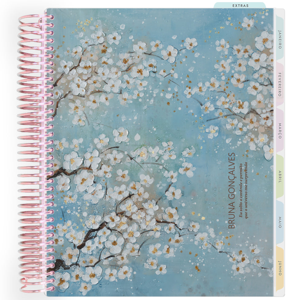 Planner Personalizado Bloom - Hanami - Rose Gold