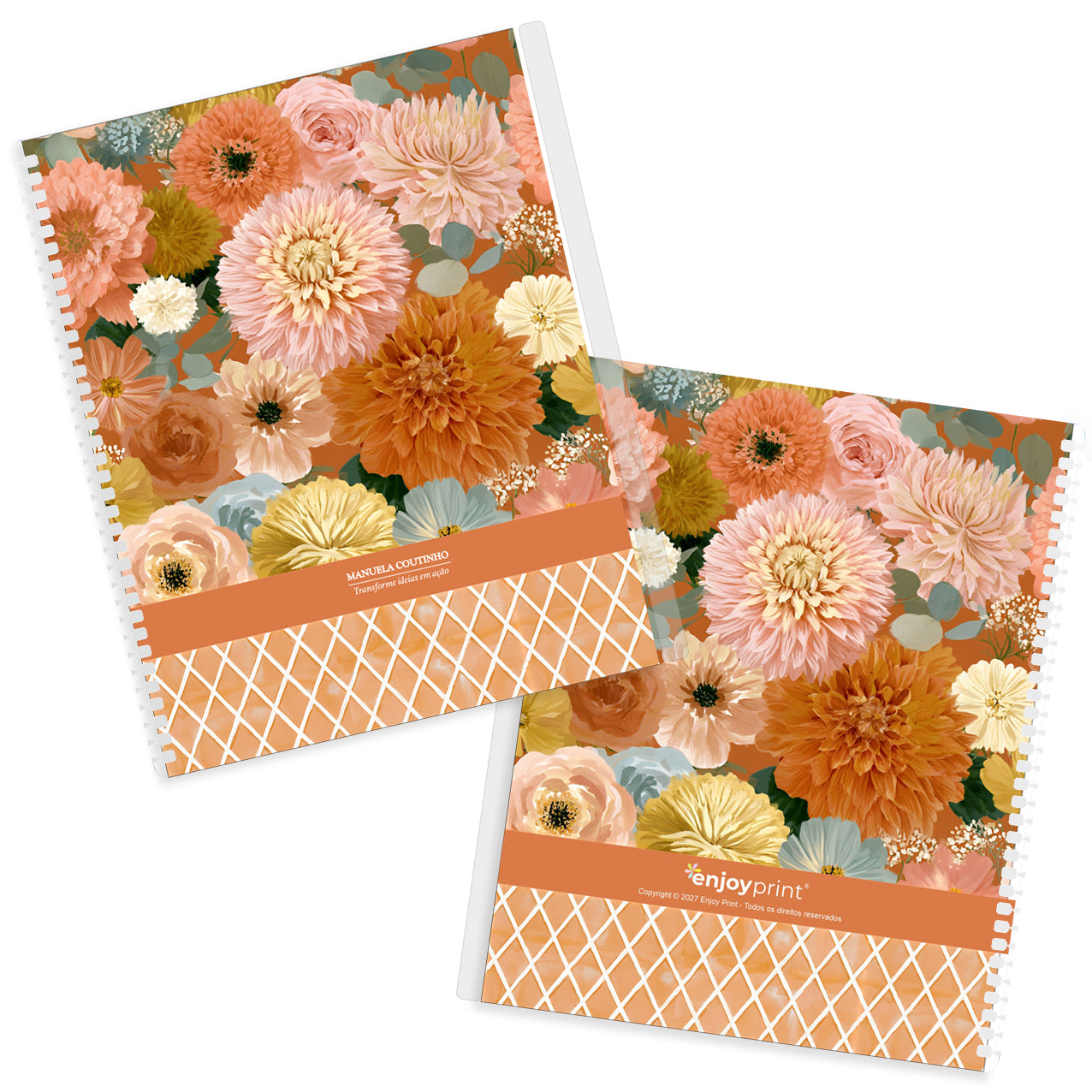 Capa Avulsa - Blooming Days - Terracota