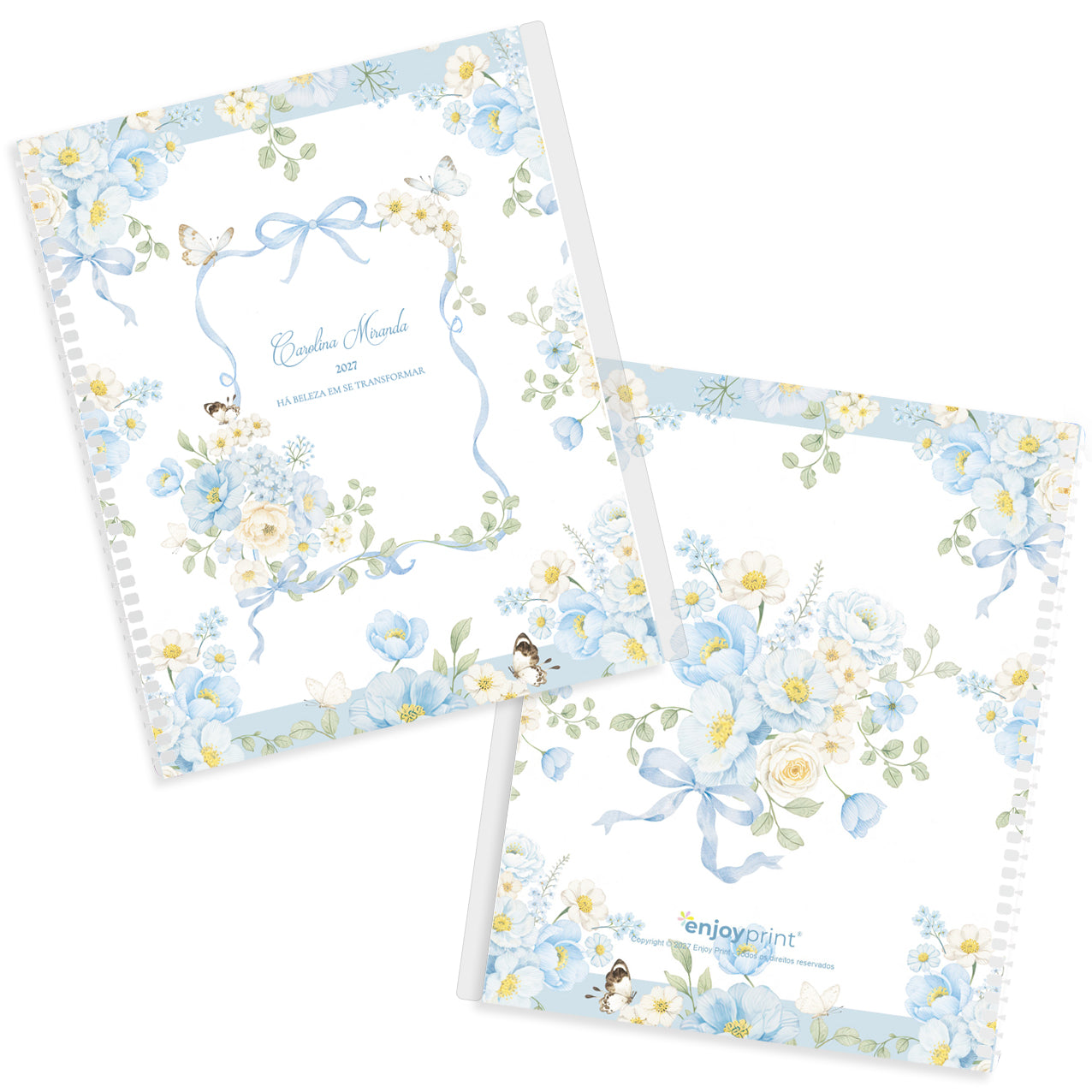 Capa Avulsa - Blue Garden Lace