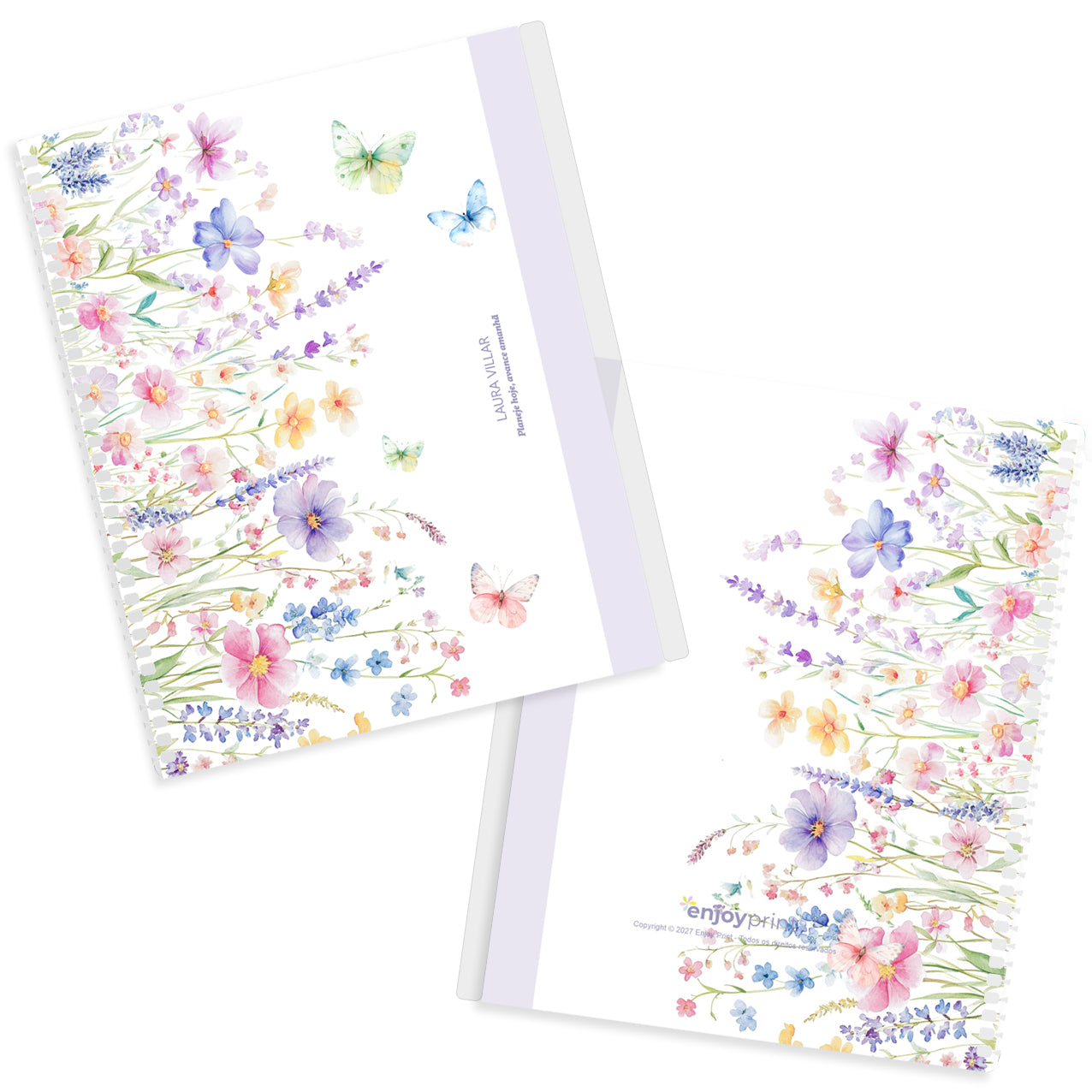 Capa Avulsa - Butterflies Garden - Lilac