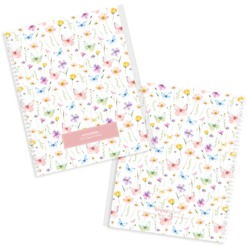 Capa Avulsa - Butterflies Garden - Pink