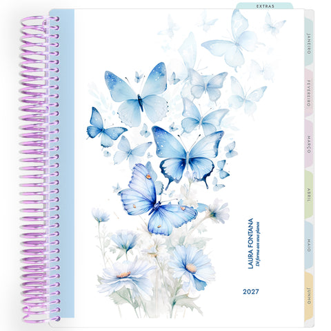 Planner Personalizado Butterflies - Lilás