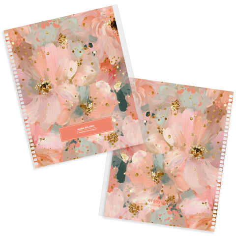 Capa Avulsa - Colorful Flowers - Terracota