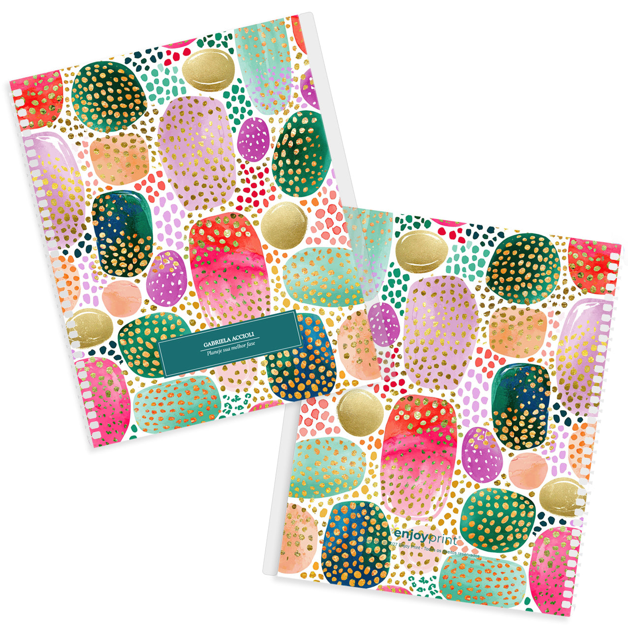 Capa Avulsa - Colorful Glow  - Green