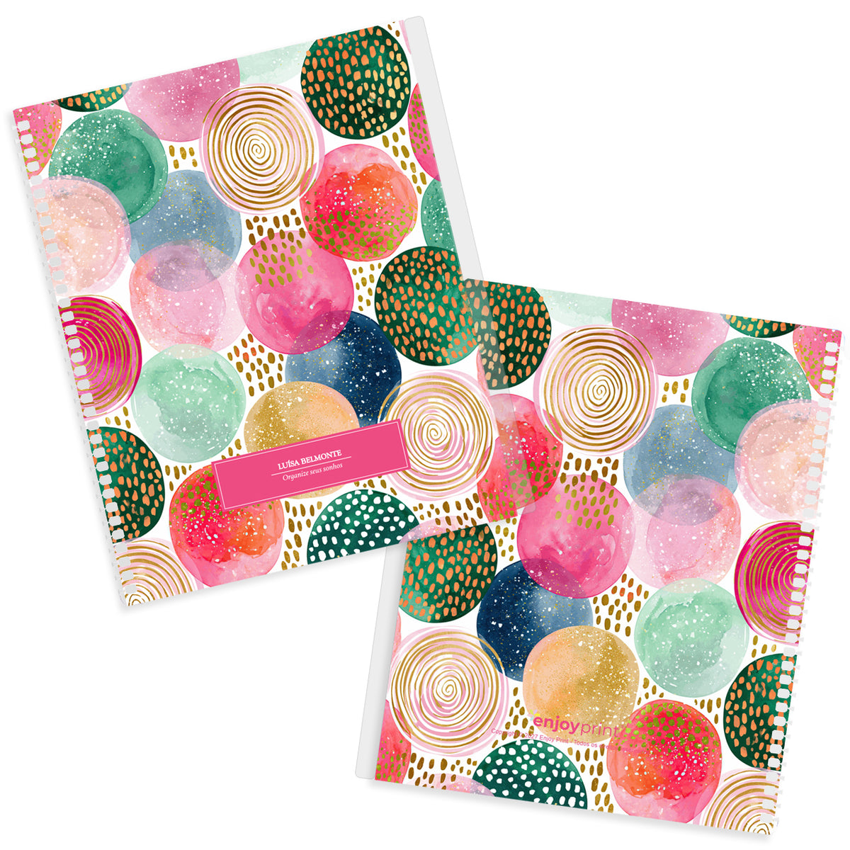 Capa Avulsa - Colorful Glow - Pink