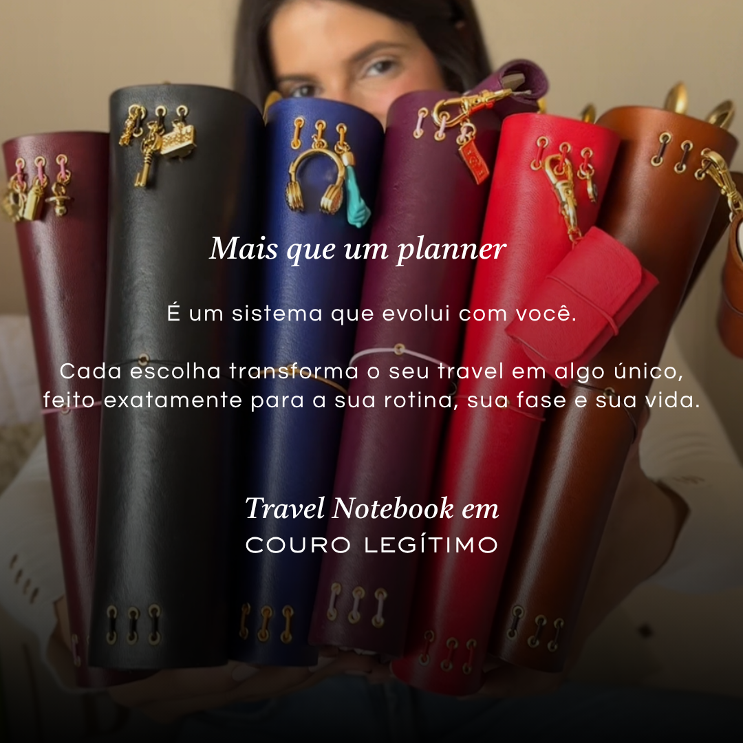 Candy Planner: Capa em Couro Verde Escuro – Enjoy Print