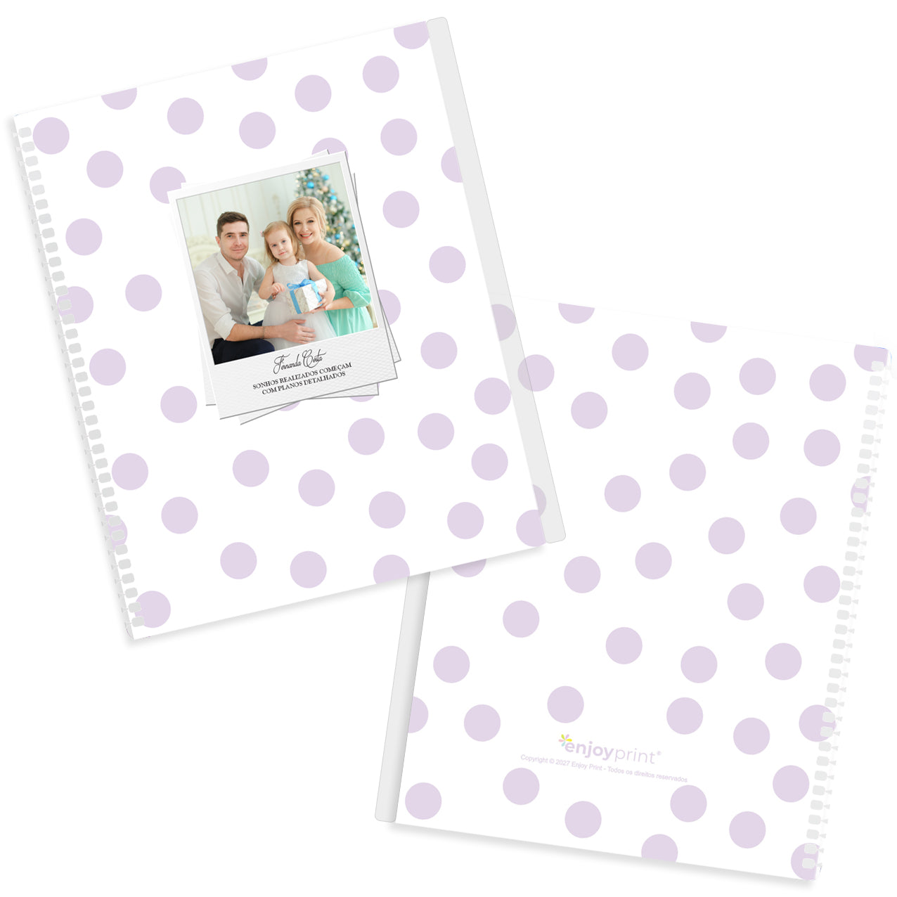 Capa Avulsa - Dots Lilac