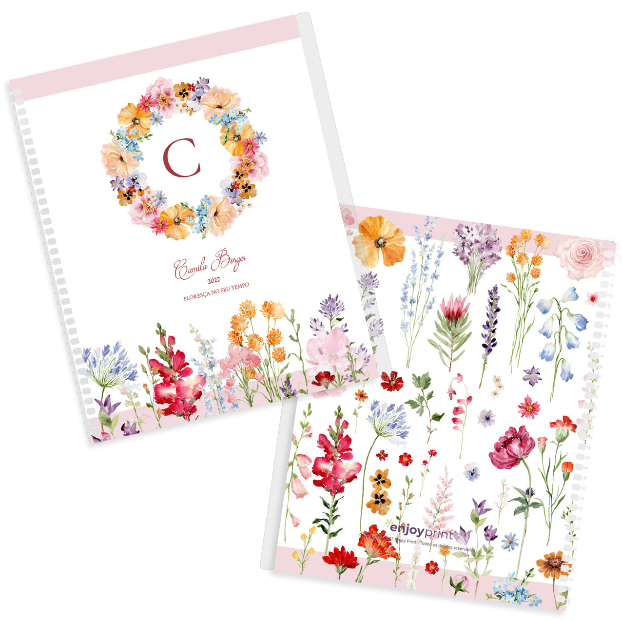 Capa Avulsa - Garden Floral - Monogram