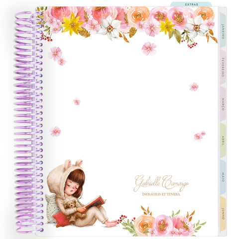 Planner Personalizado Girls - Sleep Time - Lilás