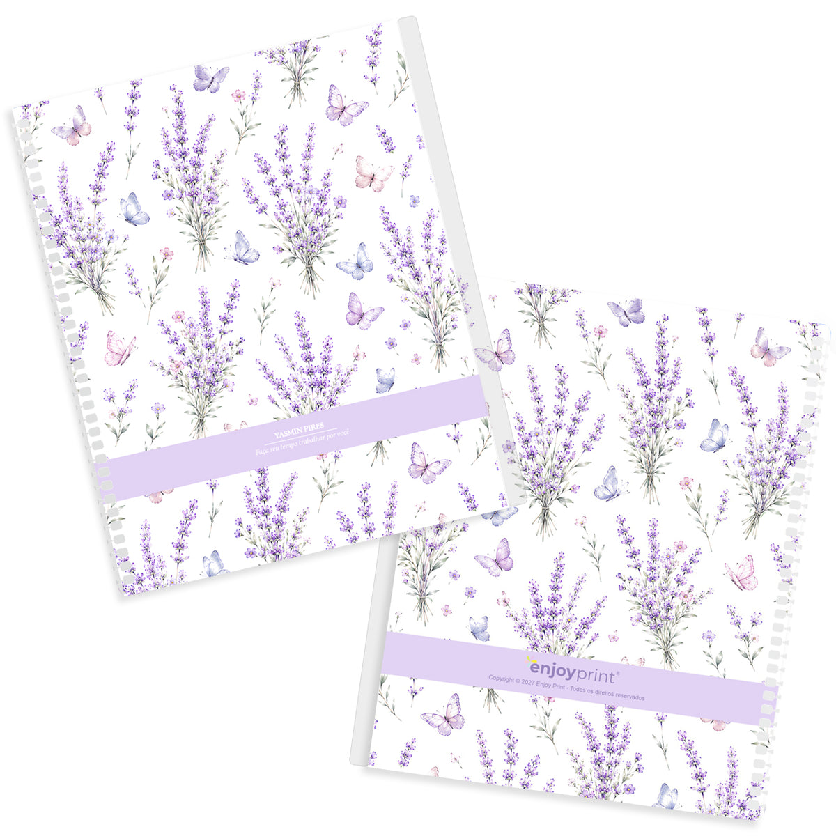 Capa Avulsa - Lavender Garden - Butterflies
