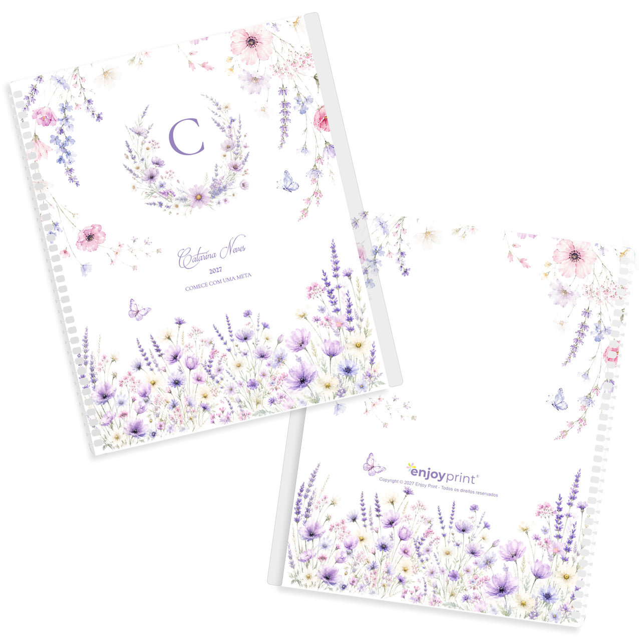 Capa Avulsa - Lavender Garden - Monogram