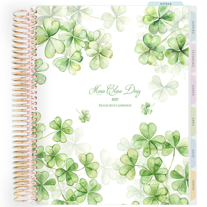 Planner Personalizado Lucky Cottage - Classic - Dourado