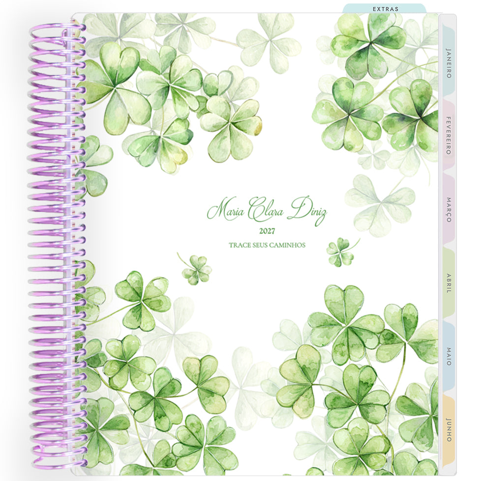 Planner Personalizado Lucky Cottage - Classic - Lilás