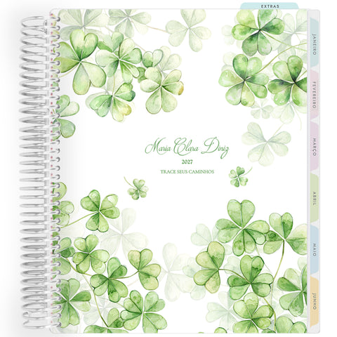 Planner Personalizado Lucky Cottage - Classic - Prateado