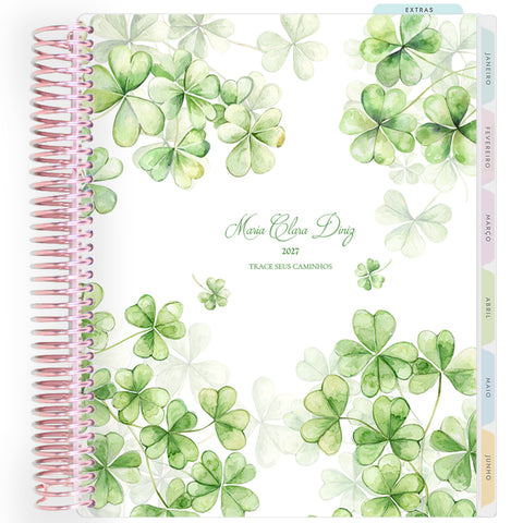 Planner Personalizado Lucky Cottage - Classic - Rose Gold