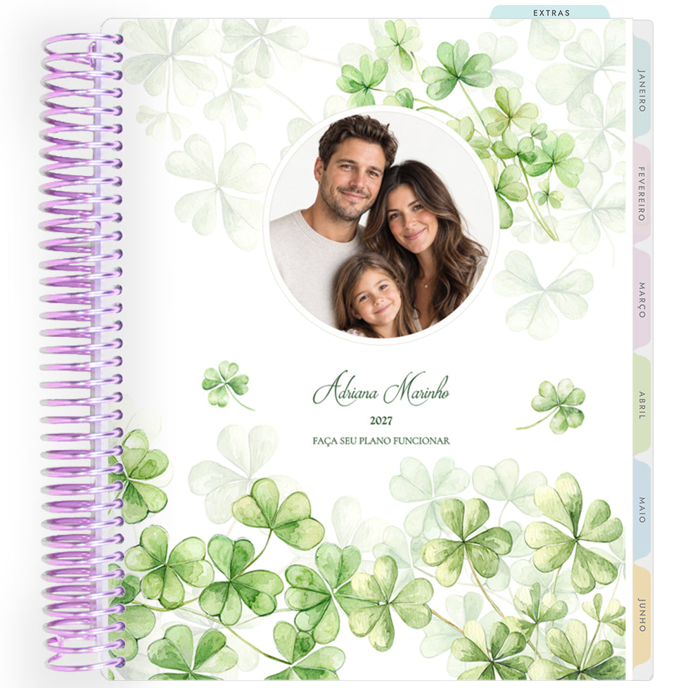 Planner Personalizado Lucky Cottage - foto - Lilás