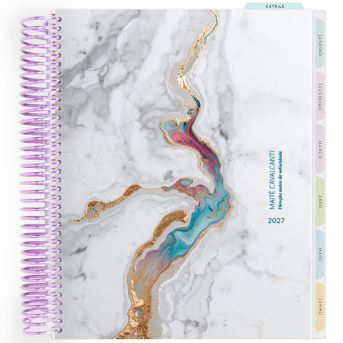 Planner Personalizado Luminous -Aurora - Lilás