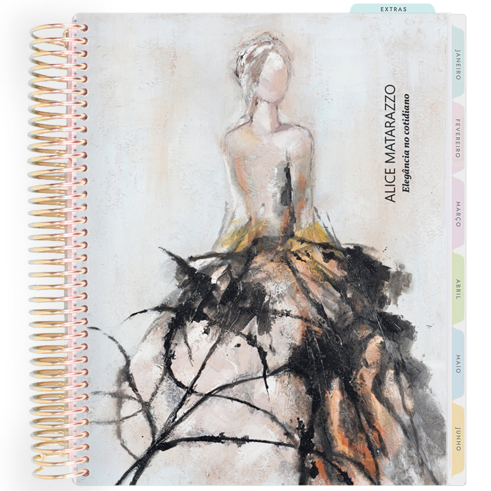 Planner Personalizado Muse - Elegance - Dourado