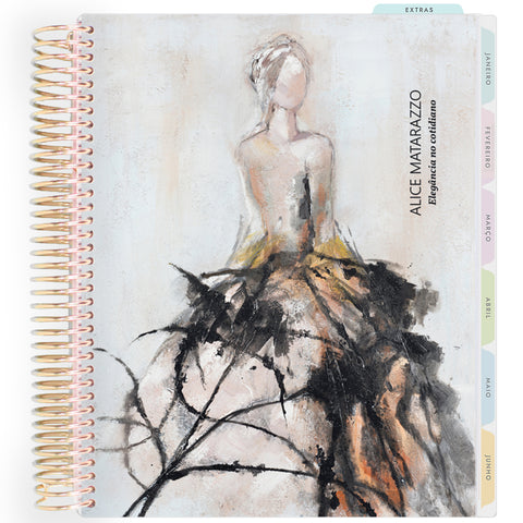 Planner Personalizado Muse - Elegance - Dourado
