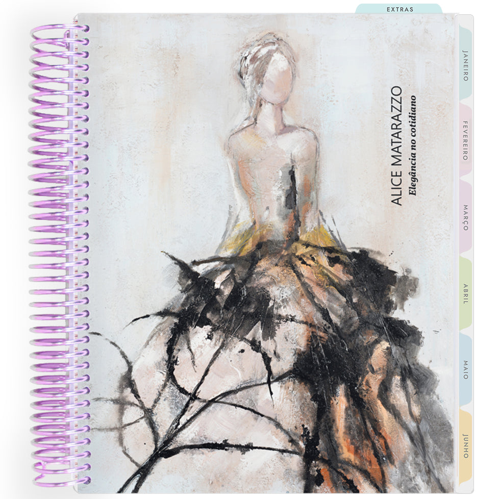 Planner Personalizado Muse - Elegance - Lilás