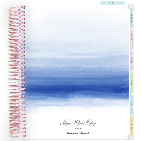 Planner Personalizado Ocean - Classic 142255619 - Rose Gold