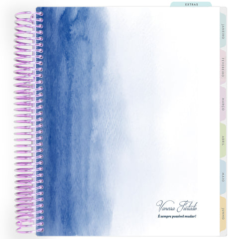Planner Personalizado Ocean - Colors - Lilás
