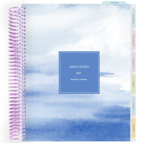 Planner Personalizado Ocean - Frame - Lilás