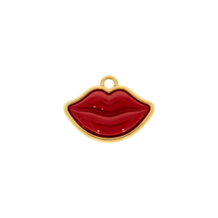 Pingente Boca Red 25mm
