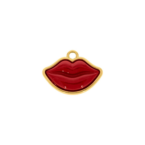 Pingente Boca Red 25mm