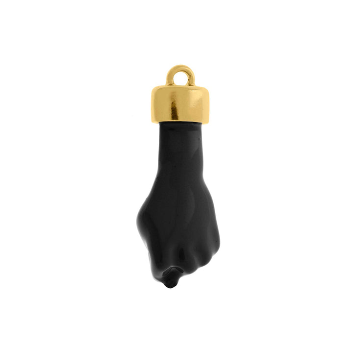 Pingente Figa Preto 33mm