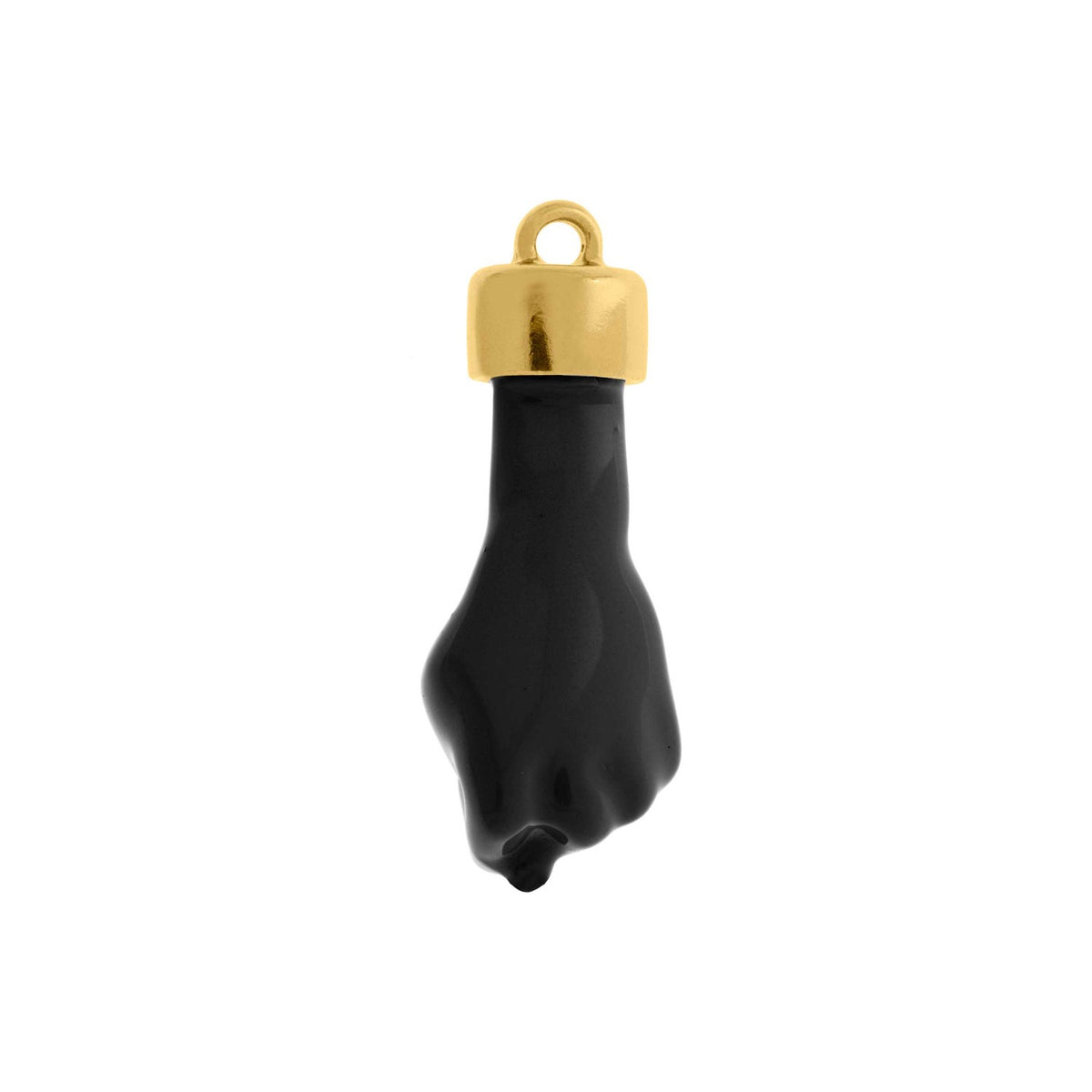 Pingente Figa Preto 33mm