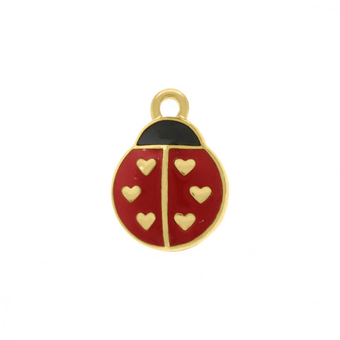 Pingente Joaninha 17mm
