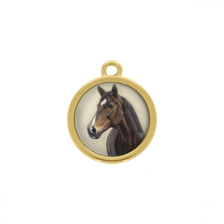 Pingente Medalha Meu Cavalo 17mm