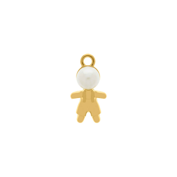 Pingente Menino com Pérola 23mm