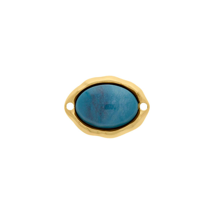 Pingente Boho Azul 30mm